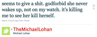Illustration for article titled Michael Lohan Takes His Crusade To Save Lindsay To Twitter